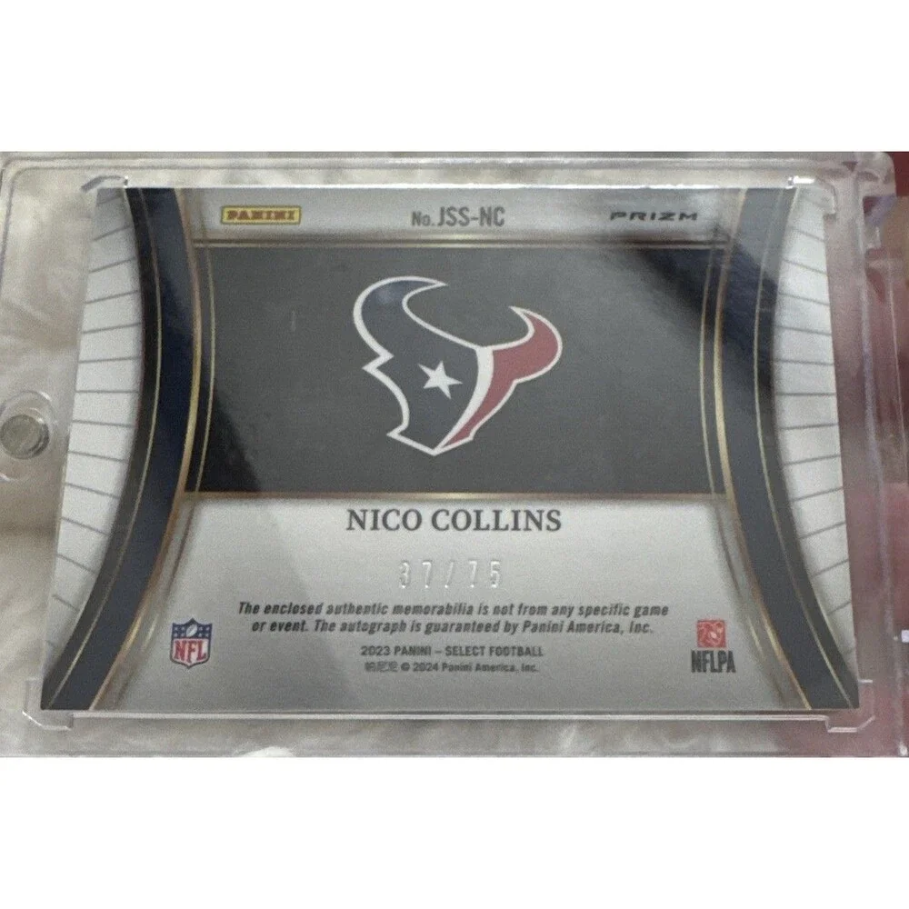 Nico Collins Rpa /75 select football